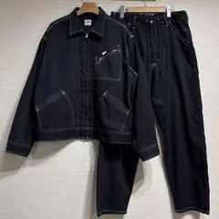 Lee × BEAMAS 91-b 別注 セットアップ ブラック Lのサムネイル
