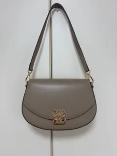 RANDA ランダ　2WAY ラウンドバッグ　グレージュ