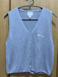 H&M グレー ニットベスト Mサイズ