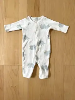 ジェラピケ　ダイナソー柄　2wayロンパース