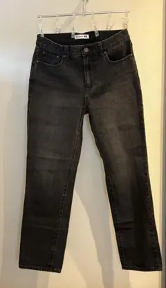 【UNIQLO】JWA スリムストレートジーンズ ダークグレー 25サイズ