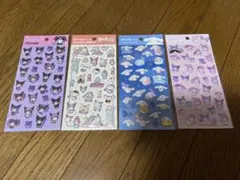 サンリオ ダイソー シール 4枚セット
