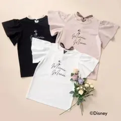レッセパッセ　ミニーちゃんカットソー　ピンクのサムネイル