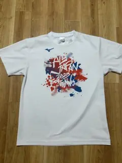 よ*ー様 Mizuno テニス Tシャツ XL ホワイト