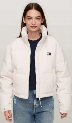 Calvin klein Jeans コーデュロイクロップドパファー S - メルカリ