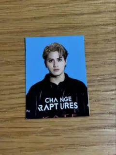 CHANGE RAPTURES AOI 証明写真風ステッカー