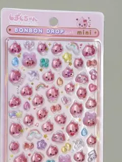 新品　しずくちゃん　ボンボンドロップシール　ミニ　ピンク　正規品　うるおいちゃん