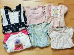 70cm ロンパース 女の子 2枚で450円