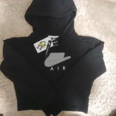 Nike ブラック フード付きパーカー 160 (L)