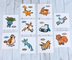 ポケモンパンシール 10枚セット