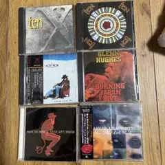 CDコレクション: ten, GLENN HUGHES, DAVID LEE