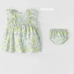 【新品未使用】zara baby 花柄ワンピース