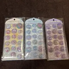 【正規品・新品・未開封】カミオジャパン　カプセルポップシール 3パックセット