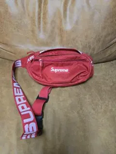 Supreme 18ss ウエストバッグ レッド