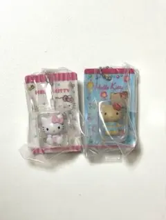 ハローキティ　パッケージミニチュアコレクション　ベビー&日焼け