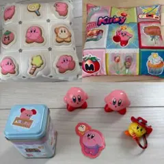 星のカービィ　ぷっくりクッション＆kirby×monet アップリケクッション