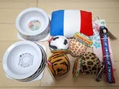 新品　フードボウル 　Sサイズ　 リード　オモチャ　ボール　お買い得セット