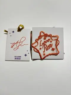 うたプリ　神宮寺レン　特典　チュール刺繍しおり　しおり風チャーム