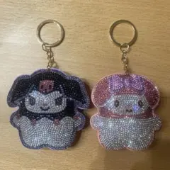 サンリオキャラクター キーホルダー 2点セット　クロミ、マイメロ