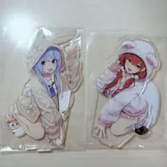 ホロライブ 宝鐘マリン 兎田ぺこら アクリルスタンド コミケ