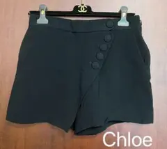 美品　Chloe クロエ　ショートパンツ　黒のサムネイル