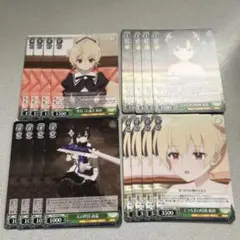 ヴァイスシュヴァルツ rr r 4枚 アサルトリリィ - メルカリ