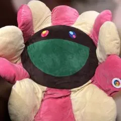 カイカイキキ『村上隆』お花クッション / ブラックx青 (60cm) - メルカリ