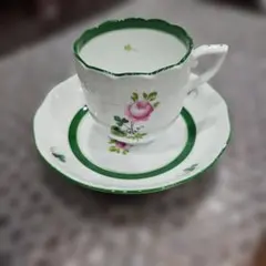 極美品 送料込み】ヘレンド デミタ スカップ＆ソーサー ウィーンの薔薇