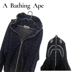 【美品】A Bathing Ape Shark Zip Up Hoodieのサムネイル