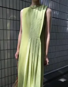 2WAY MIX PLEATED DRESS アメリヴィンテージ AMERI