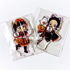 ⑲ 鬼滅の刃 栗花落カナヲ 胡蝶しのぶ ハロウィン アクリルスタンド