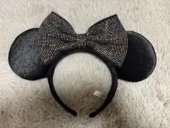 ディズニー ミニー スパンコール カチューシャ