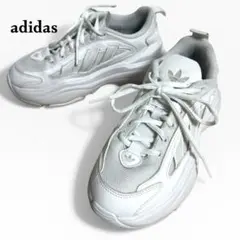 adidas オズガイア OZGAIA 厚底スニーカー　ホワイト　春