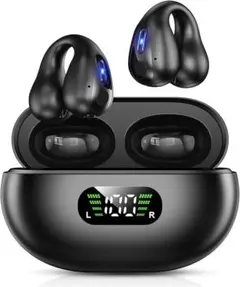イヤーカフ型イヤホン Bluetooth5.3 開放型 軽量