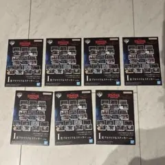 一番くじ ストレンジャーシングス I賞 ブロマイド＆ステッカー 7点セット