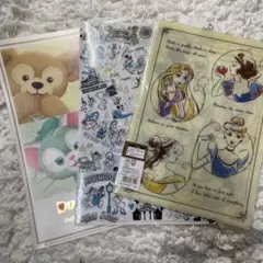 ディズニー ダッフィー プリンセス クリアファイル A4