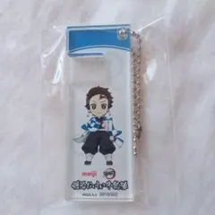 鬼滅の刃✕明治おいしい牛乳 アクリルキーホルダースマホスタンド 竈門炭治郎