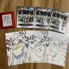 呪術廻戦 PLAZA プラザ 特典 ポストカード アクキー 缶バッジ 伏黒 釘崎