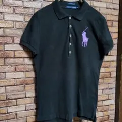 RALPH LAUREN The Skinny Polo 半袖 ブラック M
