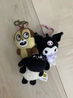 ぬいぐるみキーホルダー 3点セット