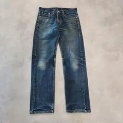 リーバイス505 Levis W31 青 古着 鬼ヒゲ ハチノス 21221 - メルカリ