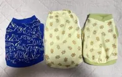 小型犬　犬服　ハンドメイド 3枚セットのサムネイル