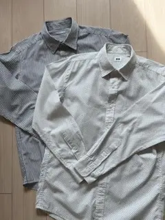 ユニクロ ストライプシャツ シャツ