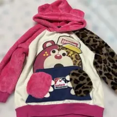 JAM フリース パーカー フード付き