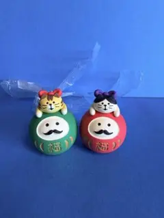 デコレコンコンブル　だるまLOVE猫