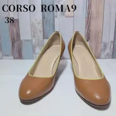 CORSO ROMA 9 パンプス 24cm 本革 イタリア製