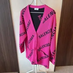 BALENCIAGA カーディガン XS ピンクのサムネイル