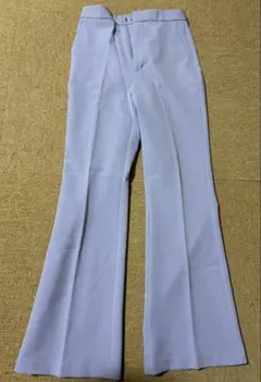 GU フレアパンツ M ライトパープル