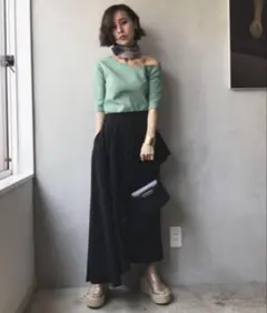 2WAY CLOUD SLEEVE TOP アメリヴィンテージ Ameri（アメリ）の「2WAY CLOUD SLEEVE TOP（シャツ/ブラウス）」 - WEAR