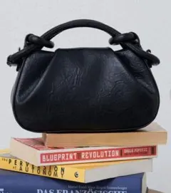 新品未使用 CIAOPANIC TYPY ねじりデザインミニBAG　ブラック